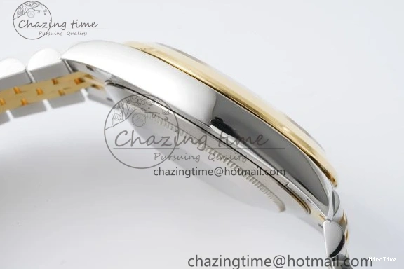 MiroTime 0124 Breathable DateJust 41 SS YG Polished Bezel KING 1:1 Best Edition 904L Steel YG Dial on Jubilee Bracelet VR 2221